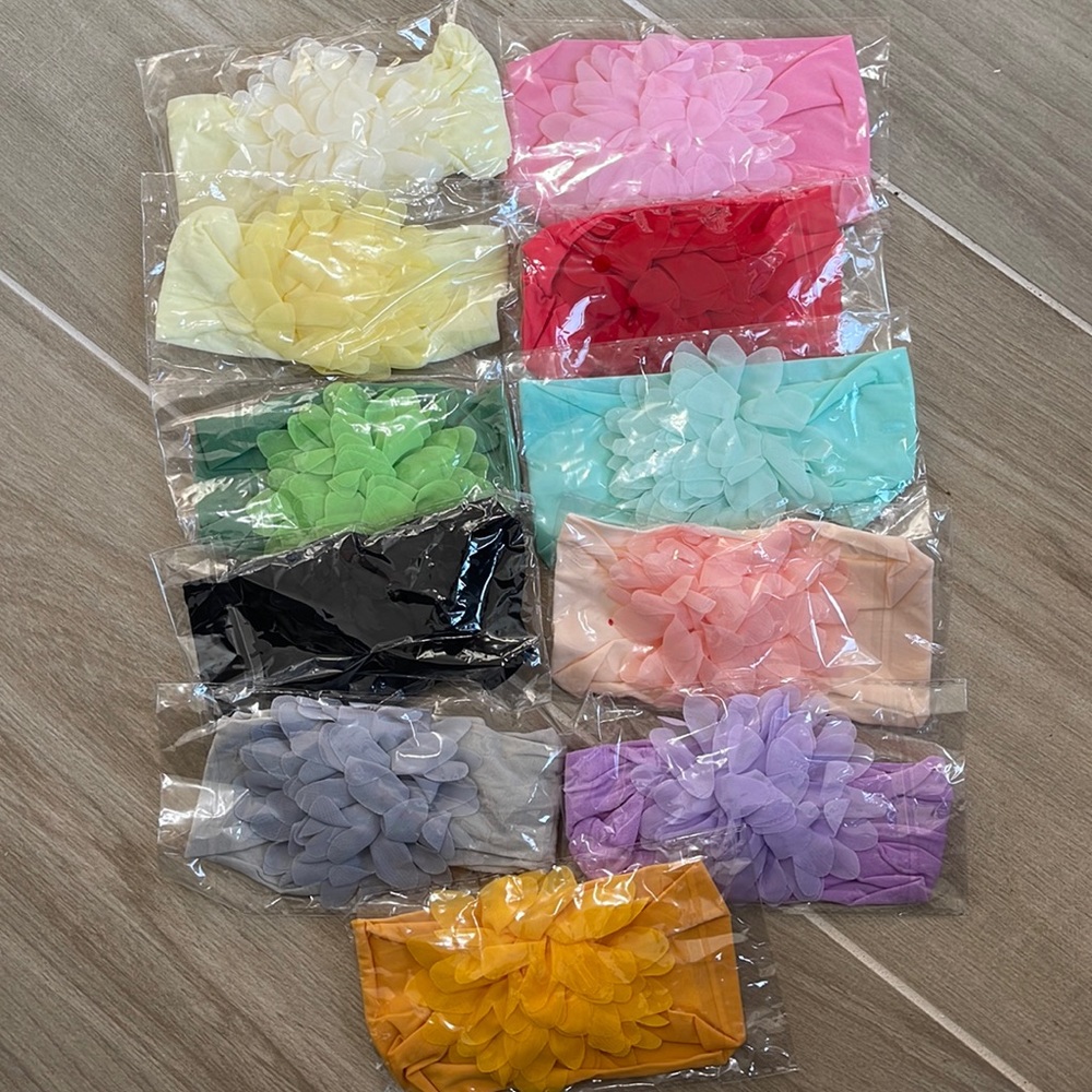 Flower bow bundle